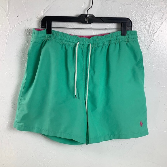 Polo Ralph Lauren Traveler Drawstring Swim Trunks Size XL EUC